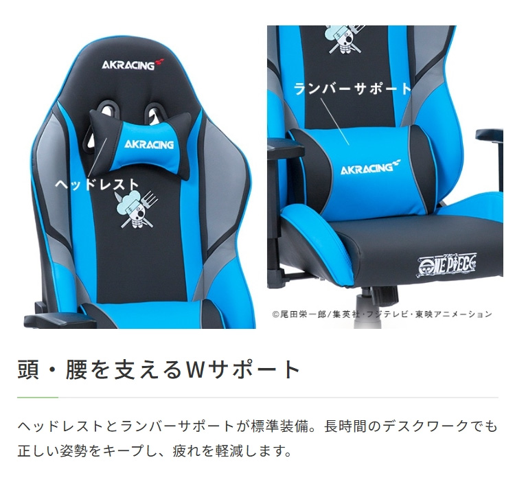 頭・腰を支えるWサポート