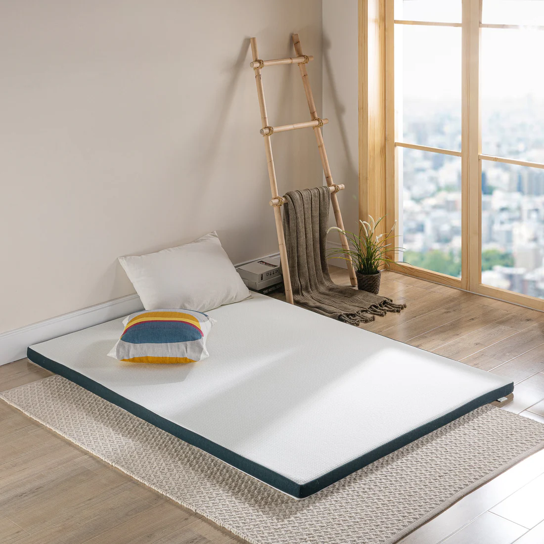 ZINUS 低反発 GreenTea マットレストッパー